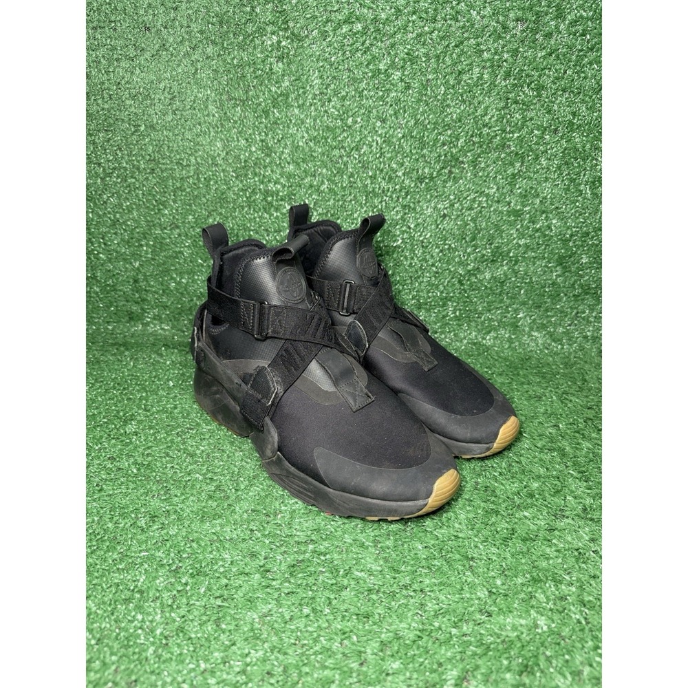 Nike Air Huarache Drift Womens Size 10 Black Gum Running Shoes Comfort Sneakers - Picture 2 of 10